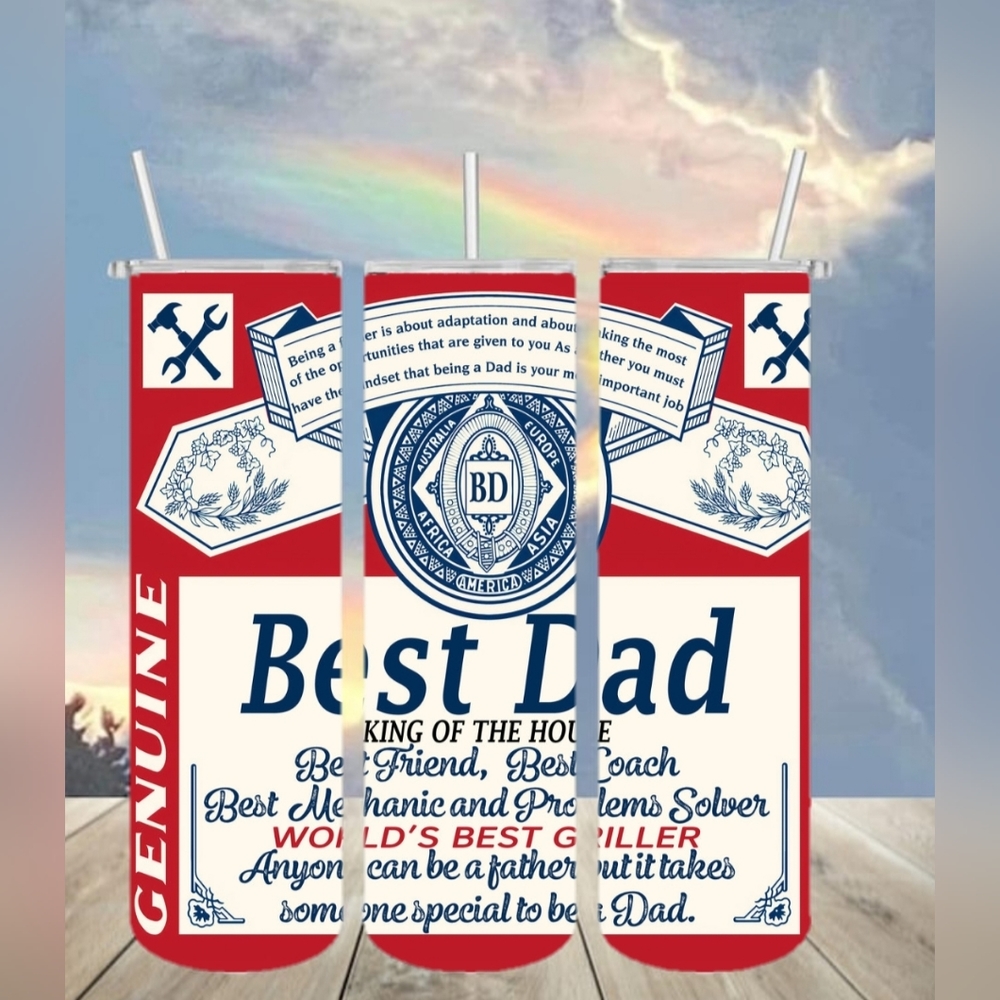 Best dad tumbler